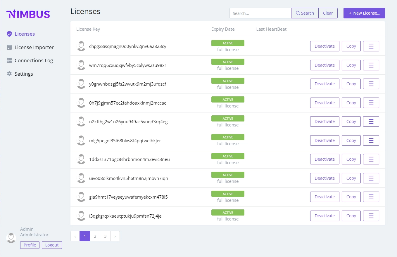 Mass mql4/mql5 Licensing Server - manage licenses